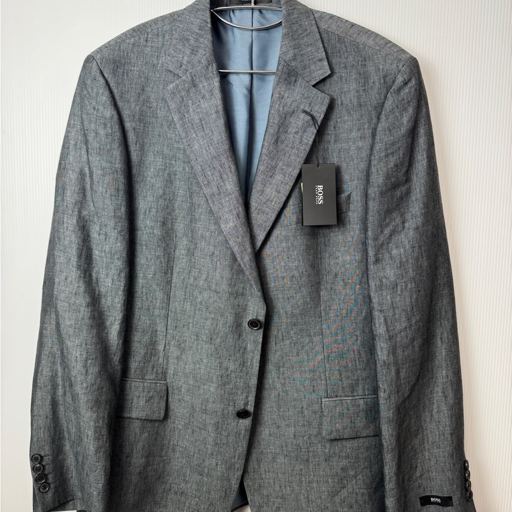 Boss Gray Sport Coat Classic Design